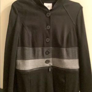 Cabi zip off light cover. wear it short or long. Excellent condition.